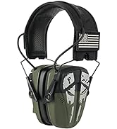 GREEN DEVIL Shooting Ear Protection Electronic Noise Reduction Hearing Protection Ear muffs Headp...