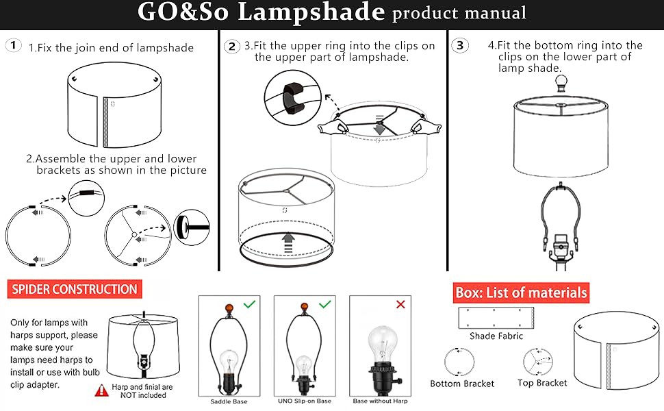 large lampshade