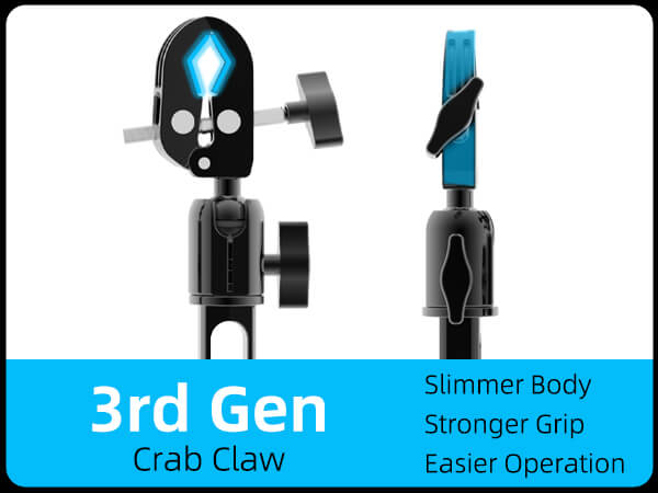 Slimmer Body,Stronger Grip,Easier Operation