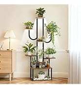 joyhalo Plant Stand Indoor with Grow Lights, 9 Tiered 65" Tall Indoor Plant Shelves for Multiple ...
