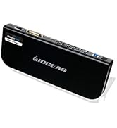IOGEAR USB 3.0 9 in 1 Universal Docking Station - Dual Monitor with HDMI n DVI/VGA - 2 x USB 3.0 ...