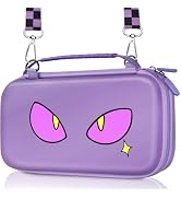 Gurgitat for Nintendo Switch 2 Carrying Case - Purple Cute Kawaii Design with Handle and Strap fo...