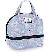 KAMO Lunch Bag Insulated Tote Bag Lunch Bag for Women Lunch Box Resuable Cooler Bag Waterproof Po...