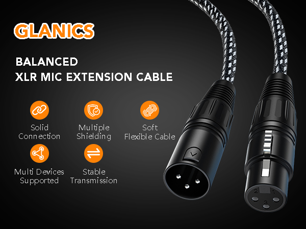 XLR Cables Male to Female