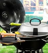 Onader 12 Inch Melting Dome Smash Burger Press Set
