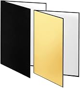 YUOCU 2PCS A3 17x12 Inch Photography Light Reflector Cardboard, 4 in 1 Paper Folding Light Diffus...