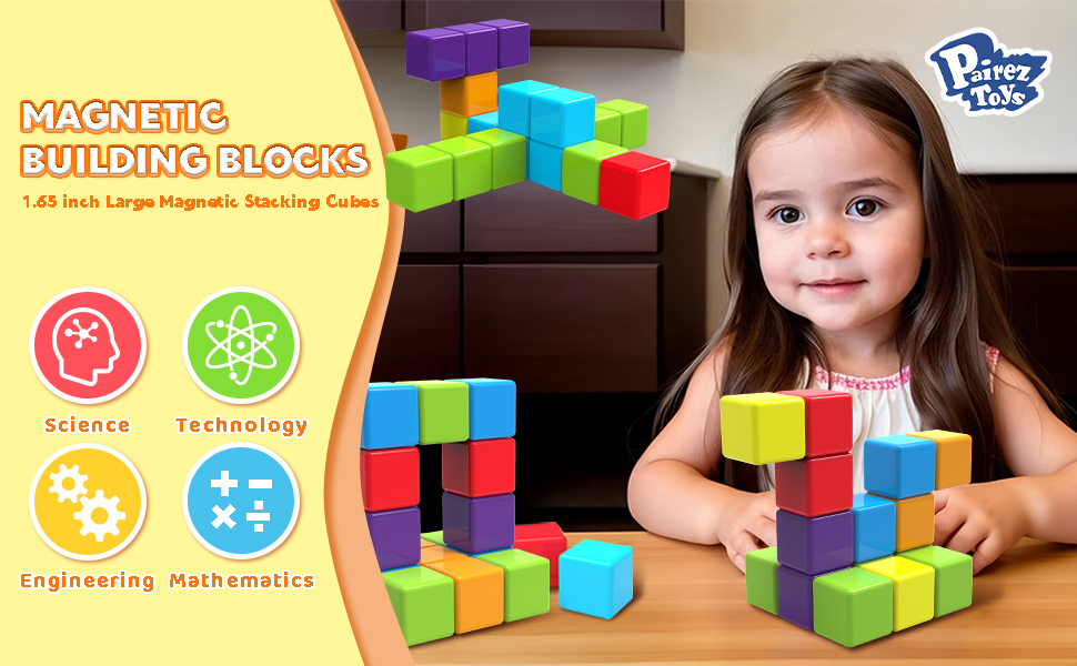 magnetic building block