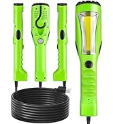 WILAWELS 18W LED Work Light, 25FT 2000LM COB LED Light, Handheld Underhood Trouble Light with Cor...