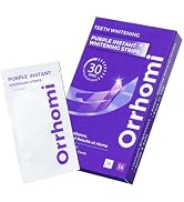 Teeth Whitening Strips 14 Treatments, Enamel Safe for Sensitive Tooth, Whitens Teeth, Purple Whit...