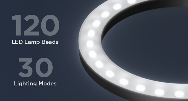 selfie ring light with arm stand