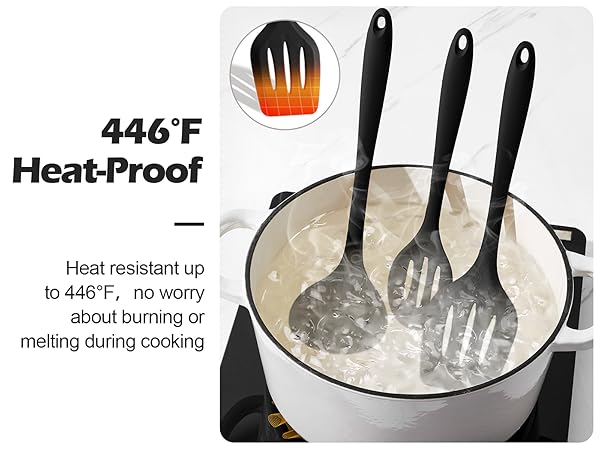 silicone utensil set