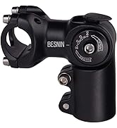 BESNIN Adjustable Bike Stem 0-90 Degree 31.8mm or 25.4mm,60mm or 90mm or 93mm or 100mm, Adjustabl...
