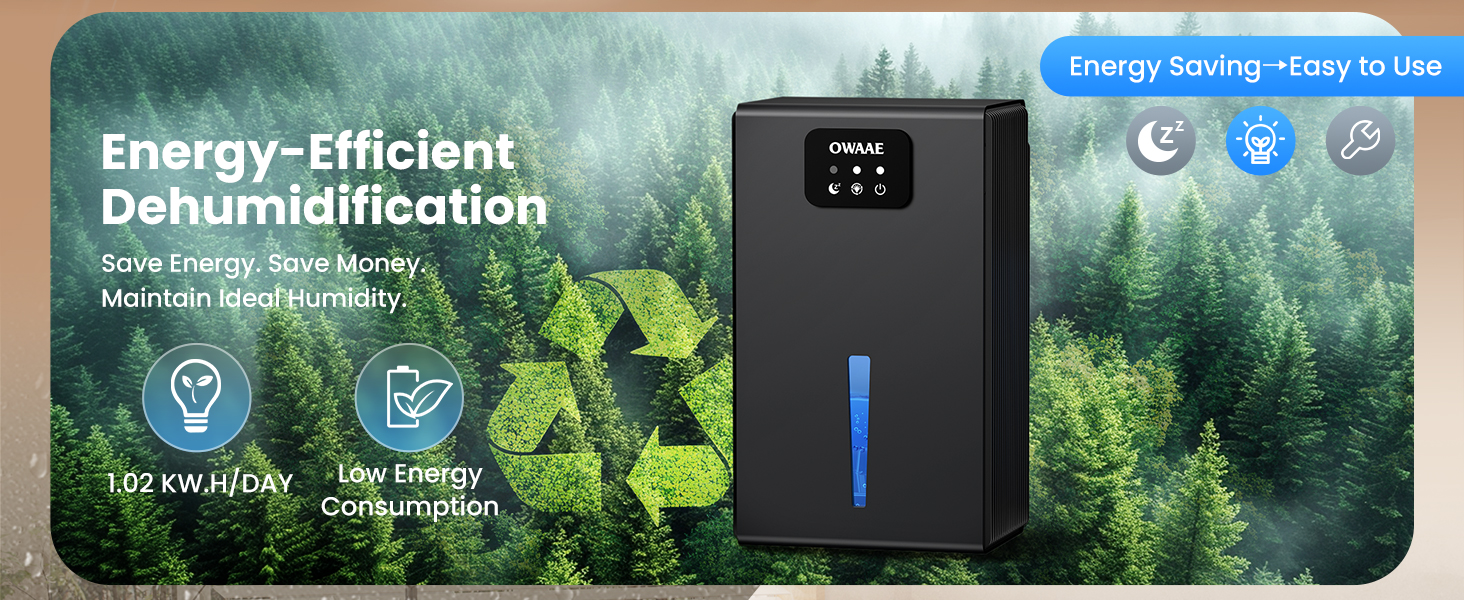 energy efficient dehumidifier