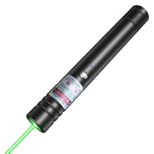 green flashlight