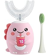 Yodabai Kids Electric Toothbrushes, U Shaped Ultrasonic Toothbrush ,Rechargeable Kids Toothbrush ...