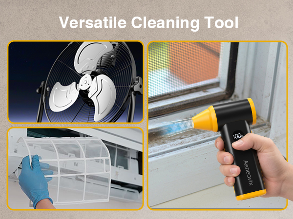 electric compressed air duster powerful air duster cordless air duster