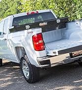 Dee Zee DZ8170B Red Label Crossover Tool Box, Gloss Black