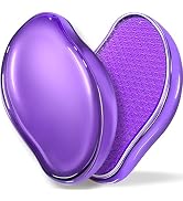 GABOX Professional Glass Foot File, Callus Remover for Feet, Dead Skin Scrubber Foot Scrub in Sho...