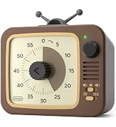 LIORQUE Visual Timer for Kids, 60-Minute Countdown Timers for Classroom Office Kitchen with Silen...
