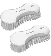 SetSail Multi-Purpose Scrub Brush of 2 Pack, Stiff Bristles Cleaning Brush with Non-Slip Grip Hea...