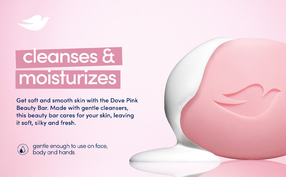 Dove Pink Clean Moisturizes