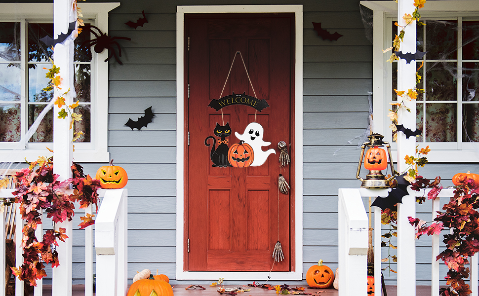 halloween door decorations