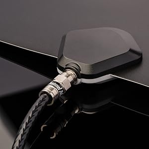 FLATenna includes professional-grade coaxial cable with compression connectors