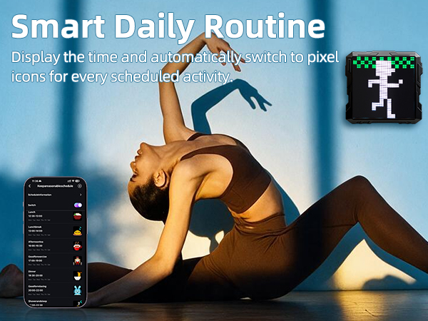 Smart Daily Routine Art Pixel