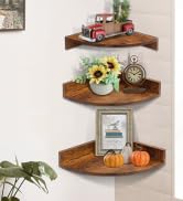 floating corner shelf