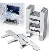 WooFog Switch Box Straps on Electrical Outlet Repair, Electrical Box F Clips for Loose Outlet Fix...