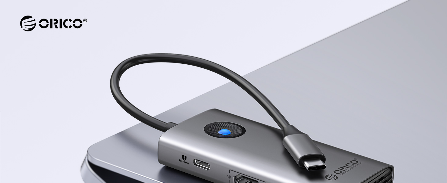 6-in-1 USB C Docking Station