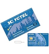 YCTEL 5G/4G LTE Data SIM Card, 1GB Trial, No Contract | USA Nationwide Coverage, for Mobile WiFi ...
