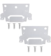 116791 Mounting Plates Replacement for IKEA Bed Frame Brackets Part #116791 (2X Mounting Plate) a...