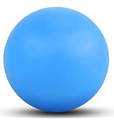 WOVTE Silicone Massage Lacrosse Ball for Sore Muscles, Shoulders, Neck, Back, Foot, Body, Deep Ti...
