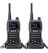 Retevis RB17P GMRS Handheld Radio,30 CH Long Range Walkie Talkie for Adults,SOS Siren,NOAA Weathe...