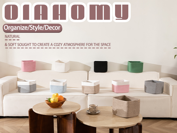 OIAHOMY STORAGE CUBES