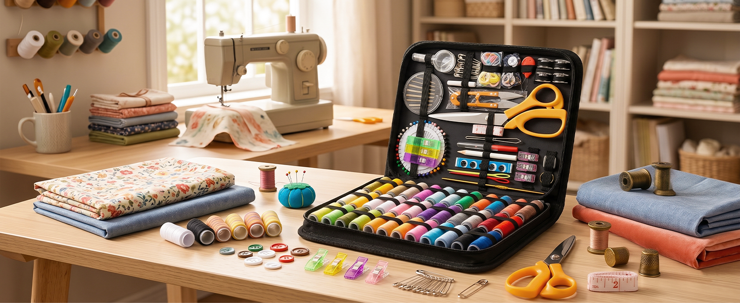 sewing kit box