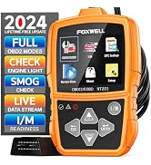 FOXWELL NT201 OBD2 Scanner Car Code Reader Check Engine Light Reader OBDII EOBD Car Computer Diag...