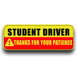 student driver magnet