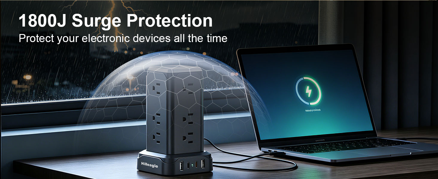 1800 joules surge protector