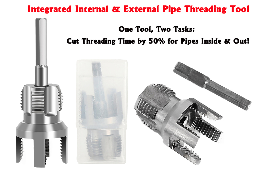 New Integrated Internal & External Pipe Threading Tool