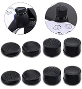 PS Portal Thumb Grips Caps, Full Protection Analog Stick Cover Silicone Joystick Caps Anti-Scratc...