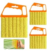 3pcs Window Blind Cleaner Duster Tool,2026 New Cleaning Tools,7 Fingers Washable Microfiber Duste...