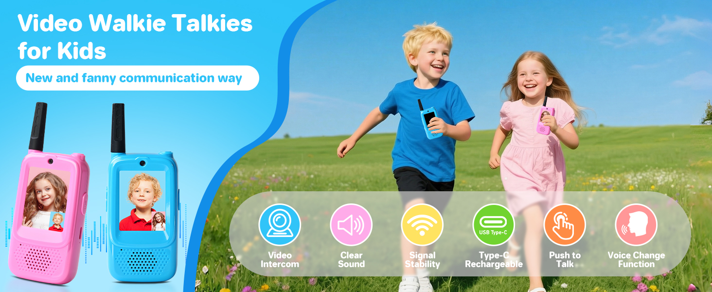 video walkie talkies for kids