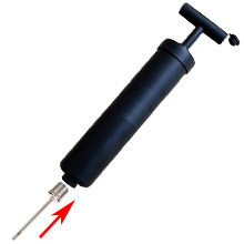 Inflated Wobble Cushion with Hand Pump, Air Stability Board (Extra Thick)