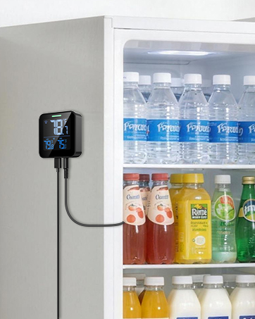 fridge thermometer with alert