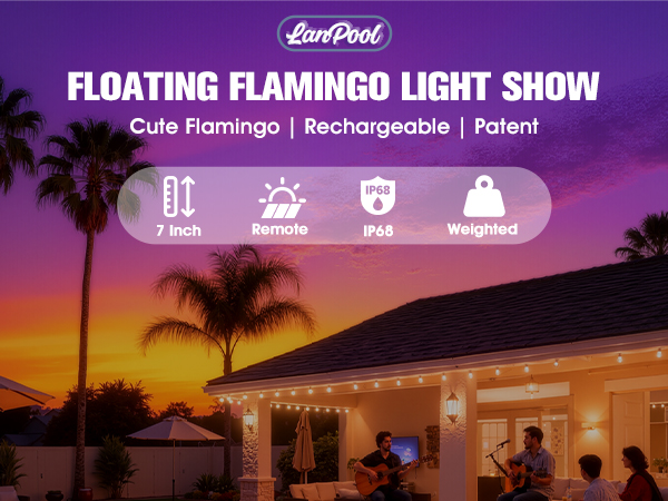 floating pool lights