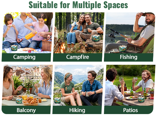 outdoor candles