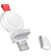 i.VALUX Travel Charger for Apple Watch, Portable Magnetic iWatch Wireless Charger, Cordless USB F...