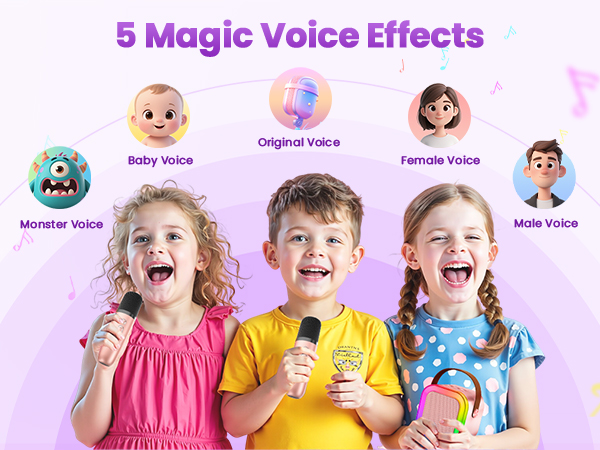 PORTABLE MINI KARAOKE MACHINE forkids toys gifts